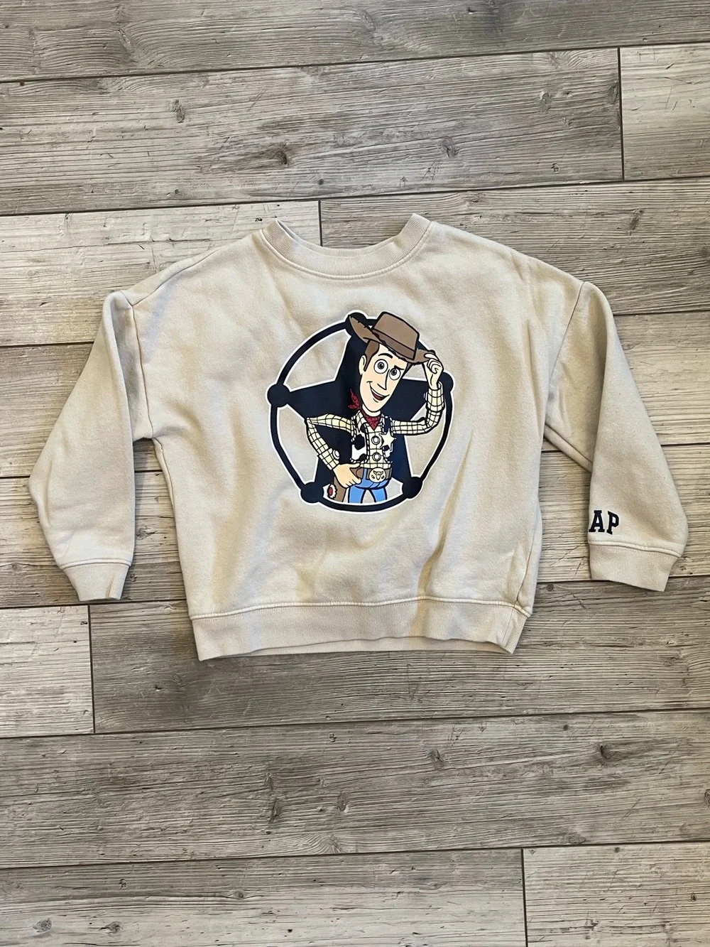 Gap | Disney Toy Story Sheriff Woody  Sweatshirt | Size: 5T